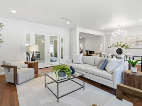 Vacant home staging in Pasadena, CA, staged interior