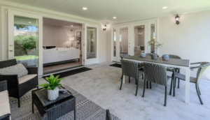 Vacant home staging in Pasadena, CA, outdoor living space