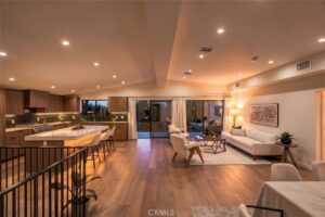 Vacant home staging in Los Angeles, CA, staged interior