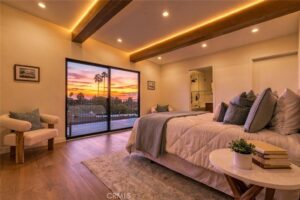 Vacant home staging in Los Angeles, CA, staged interior