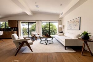 Vacant home staging in Los Angeles, CA, staged interior