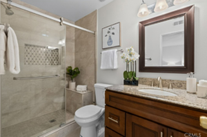 Vacant home staging in Santa Clarita, CA, bedroom