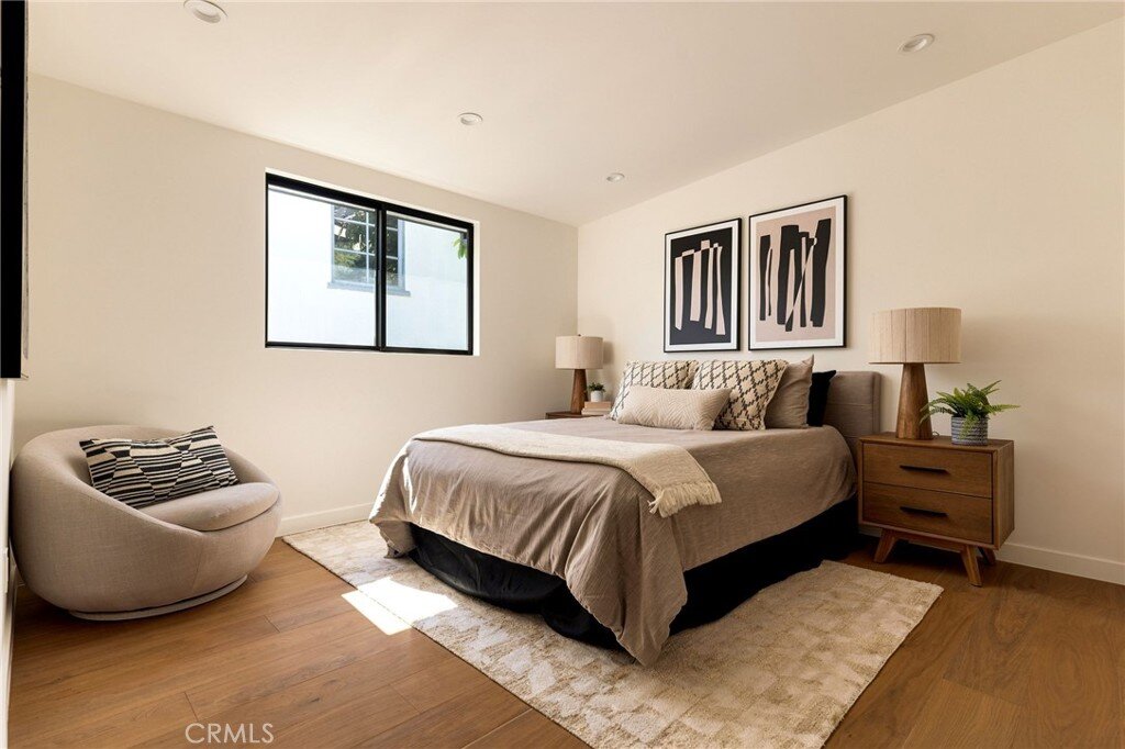 Luxury home staging in Los Angeles, CA, bedroom