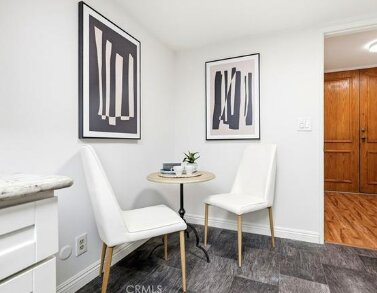 Home staging in Culver City, CA, breakfast nook