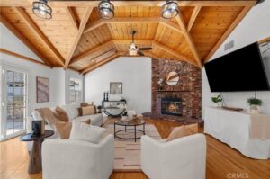Home staging in Woodland Hills, CA, staged interior